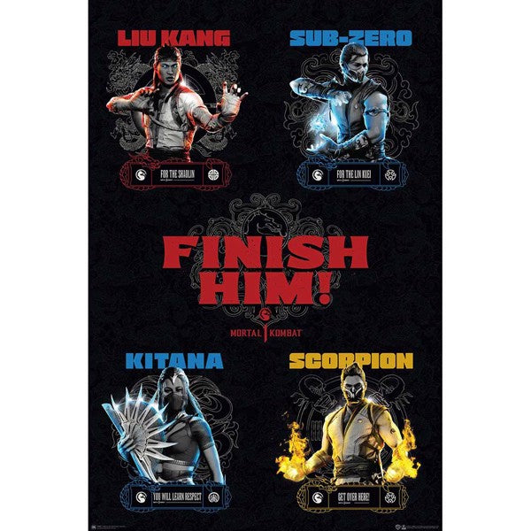 Mortal Kombat - Mortal Kombat 1 Grid Regular Poster