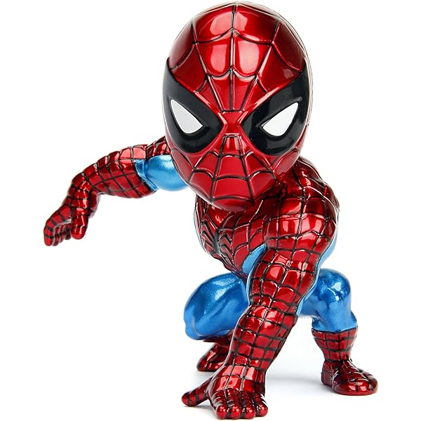Spiderman - Ultimate Spiderman 6" Diecast Metal Fig