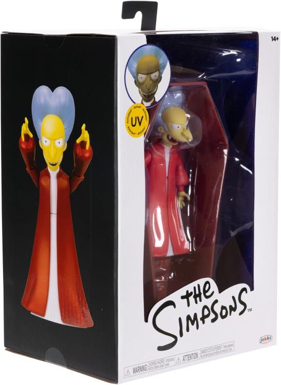 The Simpsons Count Burns Jakks Pacific Premium Action Figure