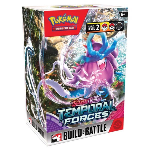 Pokemon TCG Scarlet & Violet Temporal Forces Build & Battle Box