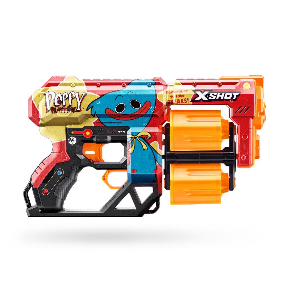 Zuru X-SHOT Skins Dread Blaster skins poppy playtime-poppy