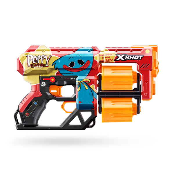 Zuru X-SHOT Skins Dread Blaster skins poppy playtime-poppy