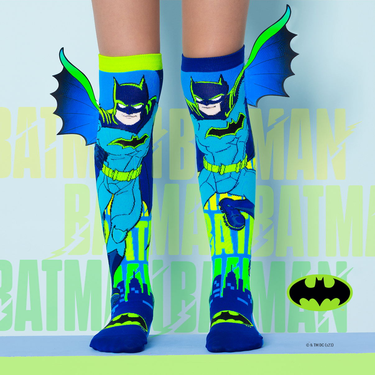 MADMIA BATMAN NEON SOCKS