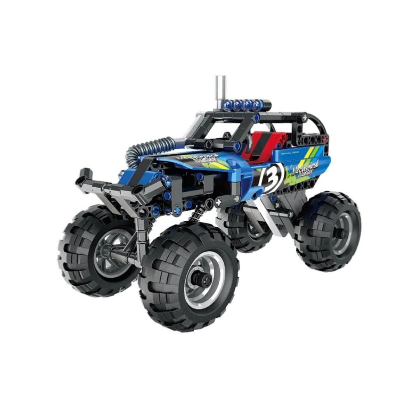 iM.Master Blue ll-terrain Vehicle (Pull Back) NO. 5803 193 PCS