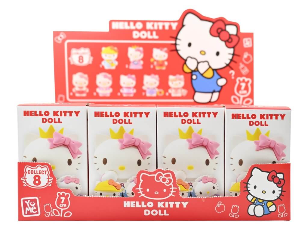 HELLO KITTY – Dress Up Diary 7cm Figurine Collection Blind Box 50th Anniv