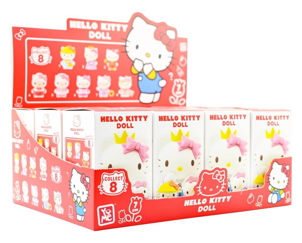 HELLO KITTY – Dress Up Diary 7cm Figurine Collection Blind Box 50th Anniv