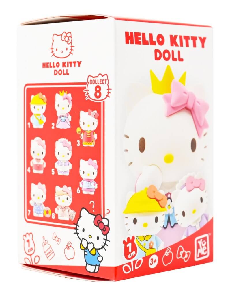 HELLO KITTY – Dress Up Diary 7cm Figurine Collection Blind Box 50th Anniv