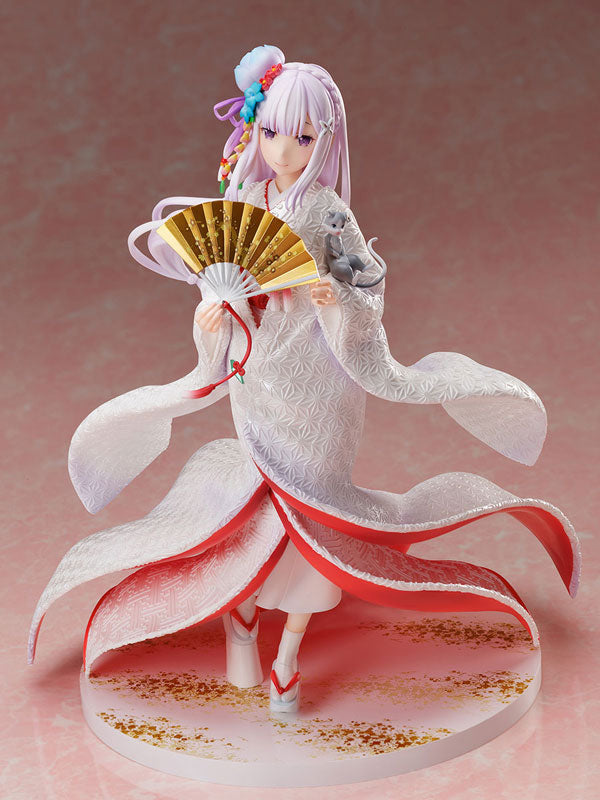 Re:Zero - Starting Life In Another World- Emilia - Shiromuku- 1/7 Scale Figure