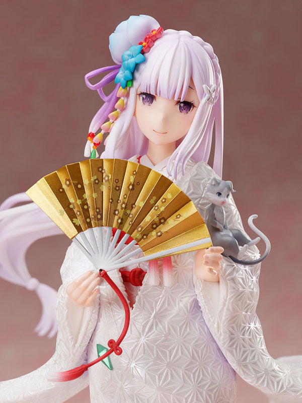 Re:Zero - Starting Life In Another World- Emilia - Shiromuku- 1/7 Scale Figure