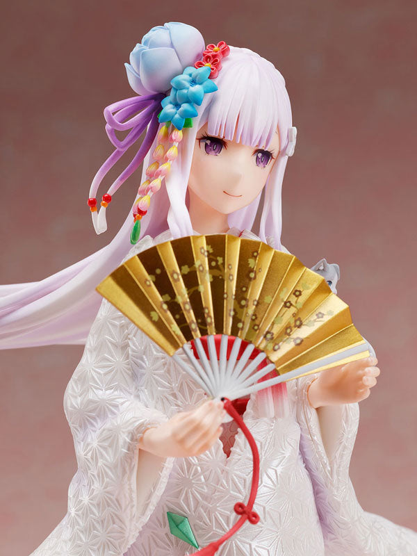 Re:Zero - Starting Life In Another World- Emilia - Shiromuku- 1/7 Scale Figure