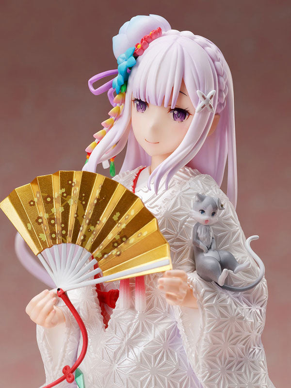 Re:Zero - Starting Life In Another World- Emilia - Shiromuku- 1/7 Scale Figure