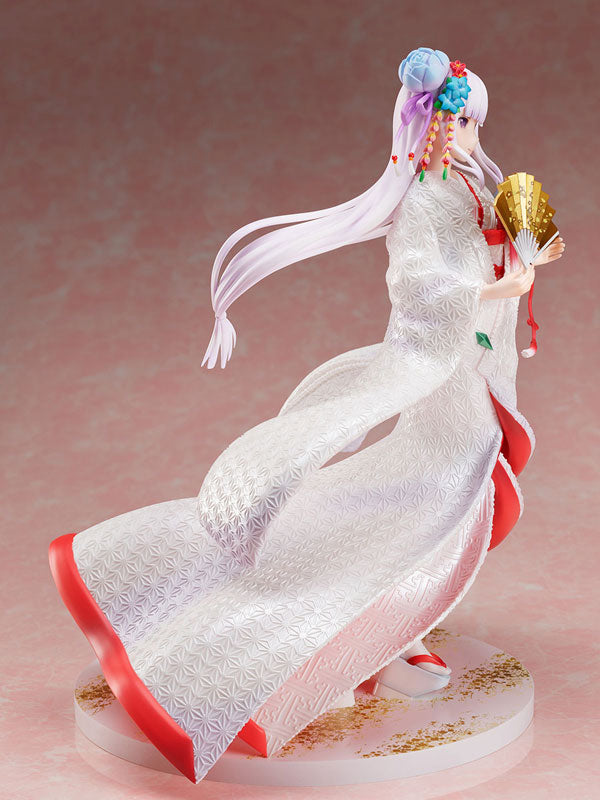 Re:Zero - Starting Life In Another World- Emilia - Shiromuku- 1/7 Scale Figure