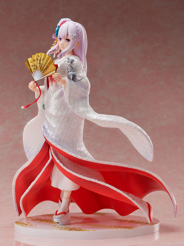 Re:Zero - Starting Life In Another World- Emilia - Shiromuku- 1/7 Scale Figure