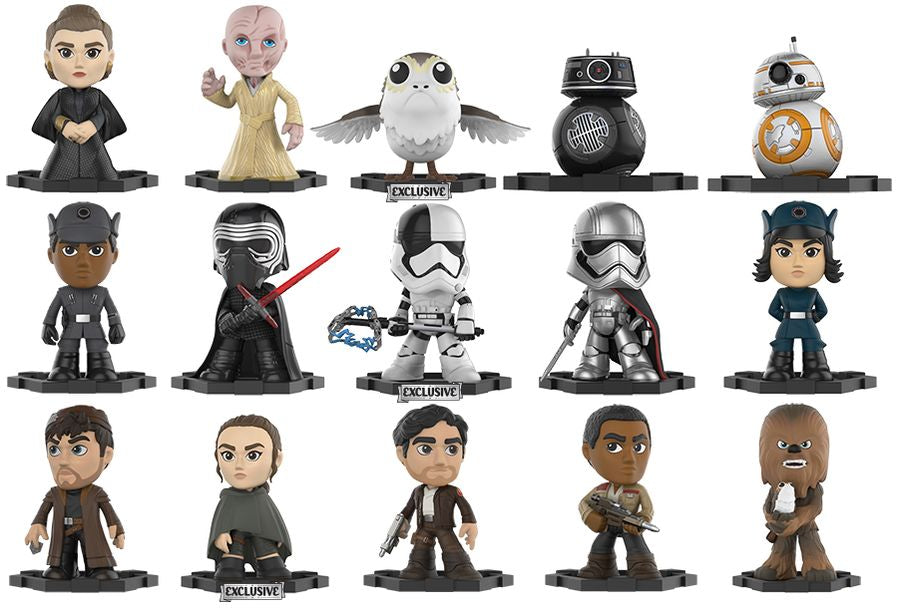 Star Wars - Episode VIII The Last Jedi Mystery Minis Gamestop US Exclusive Blind Box