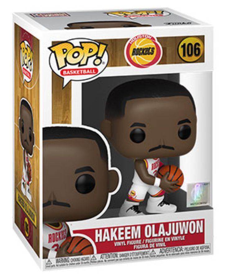 NBA: Legends - Hakeem Olajuwon (Rockets Home) Pop! Vinyl