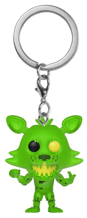 Five Nights At Freddy's Radioactive Foxy Pop! Keychain