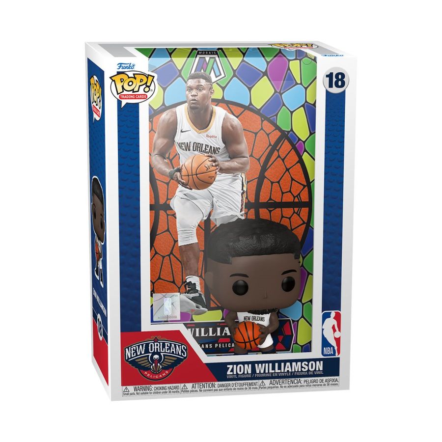 NBA - Zion Williamson (Mosaic) Pop! Vinyl Trading Card