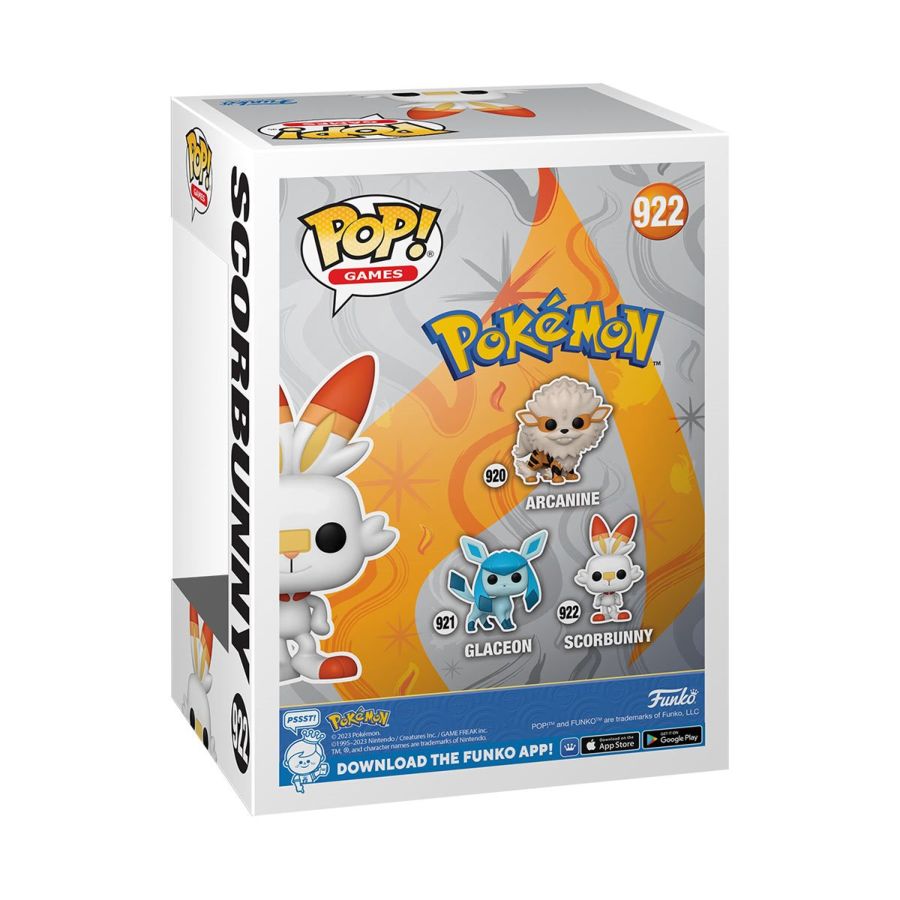 Pokemon - Scorbunny Pop! Vinyl