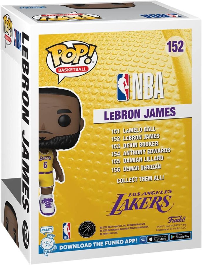 NBA: Los Angeles Lakers - Lebron James Pop! Vinyl
