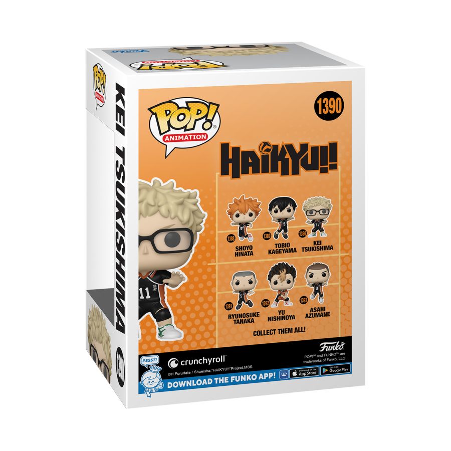 Haikyu! - Kei Tsukishima Pop! Vinyl