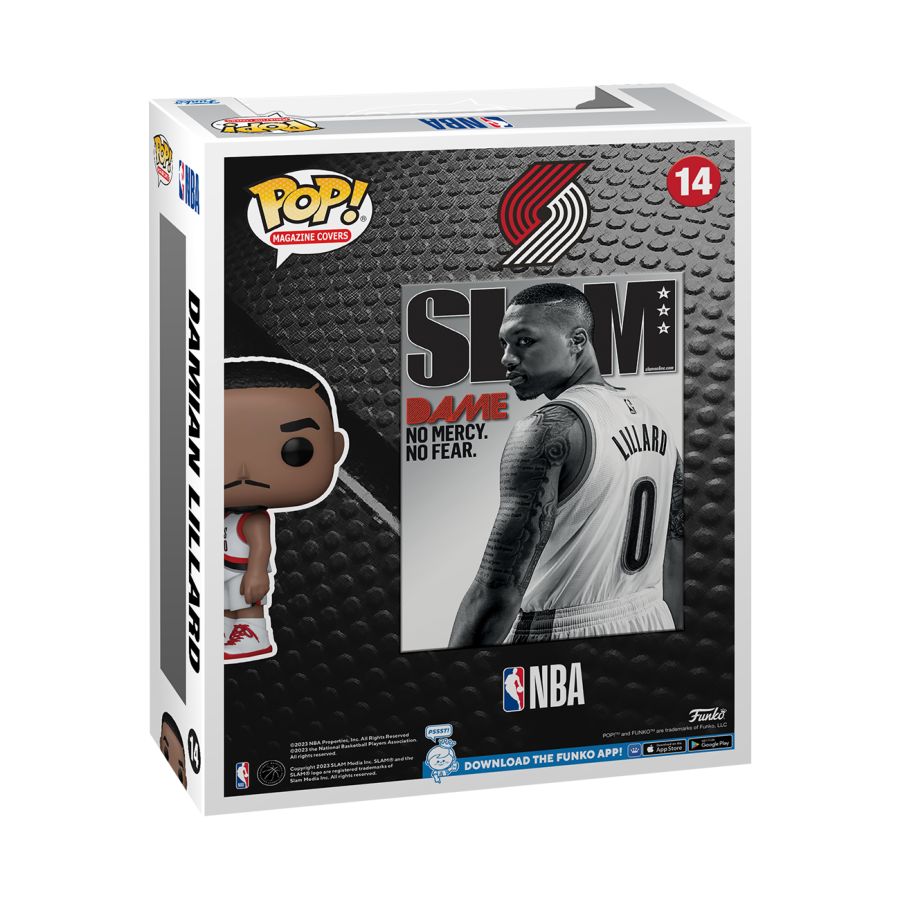 NBA: Slam - Damian Lillard Pop! Cover