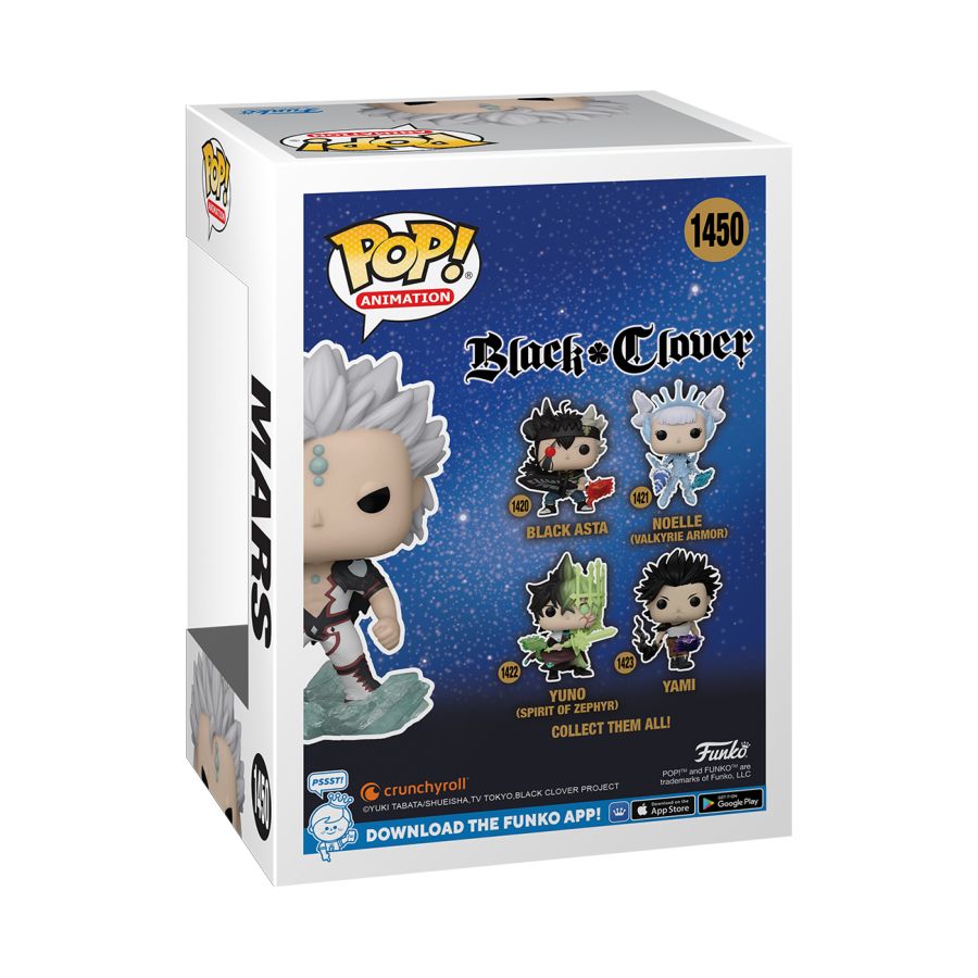 Black Clover - Mars with Book US Exclusive Pop! Vinyl