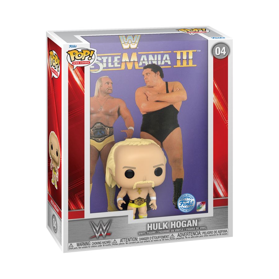 WWE- Hulk Vs Andre - Hulk Hogan Pop! Vinyl Cover