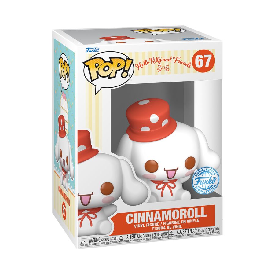 Sanrio - Cinnamoroll with Hat Pop! Vinyl