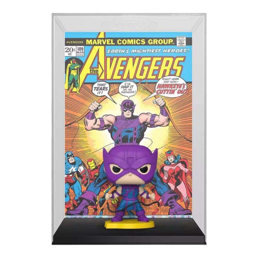 Marvel Comics - Hawkeye Avengers #109 US Exclusive Pop! Comic Cover