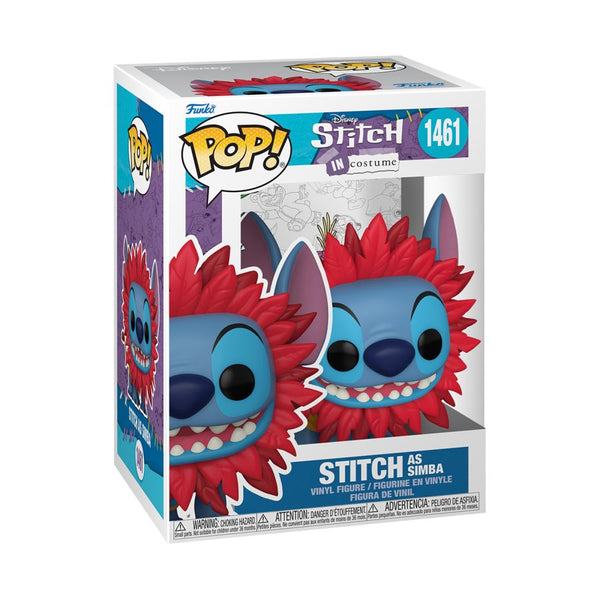 Disney - Stitch In Simba Costume Pop!