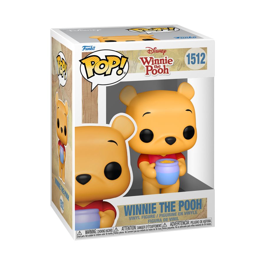 Winnie The Pooh - Winnie With Honey Pop! Vinyl