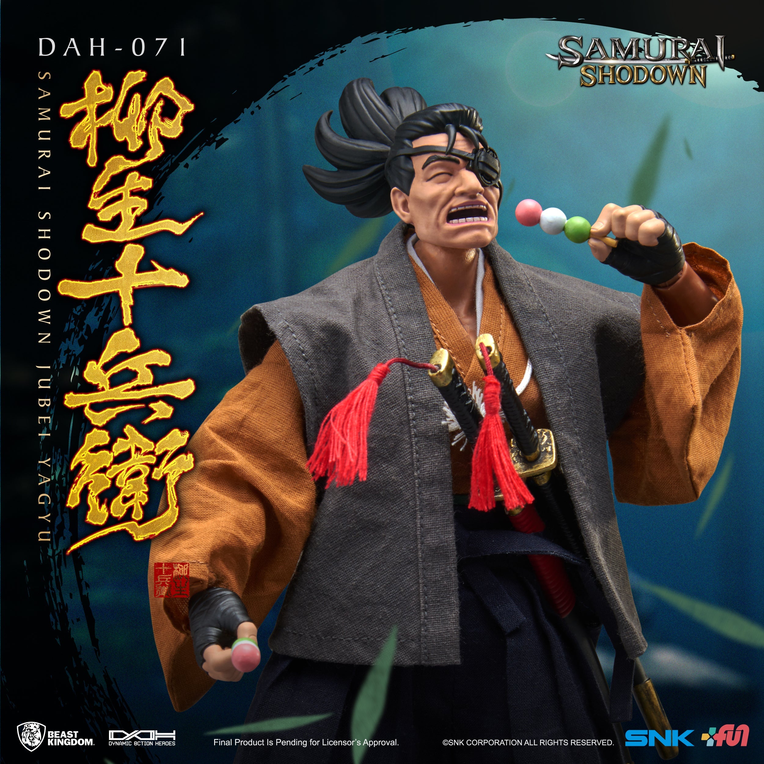 Beast Kingdom Dynamic Action Heroes Samurai Shodown Jubei Yagyu