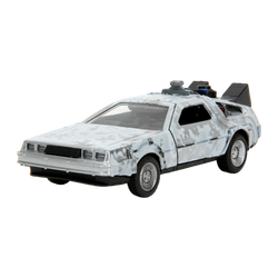 BttF - Time Machine (Frost Covered) 1:32 Scale Die-Cast