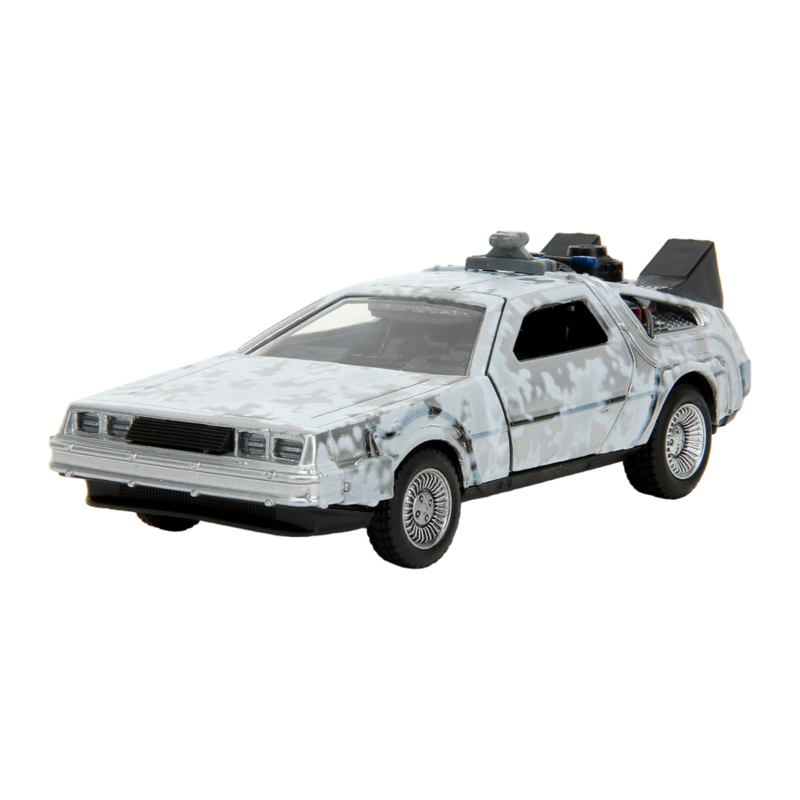 BttF - Time Machine (Frost Covered) 1:32 Scale Die-Cast