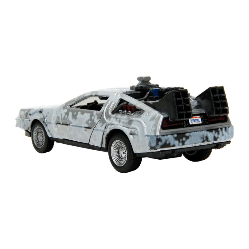 BttF - Time Machine (Frost Covered) 1:32 Scale Die-Cast