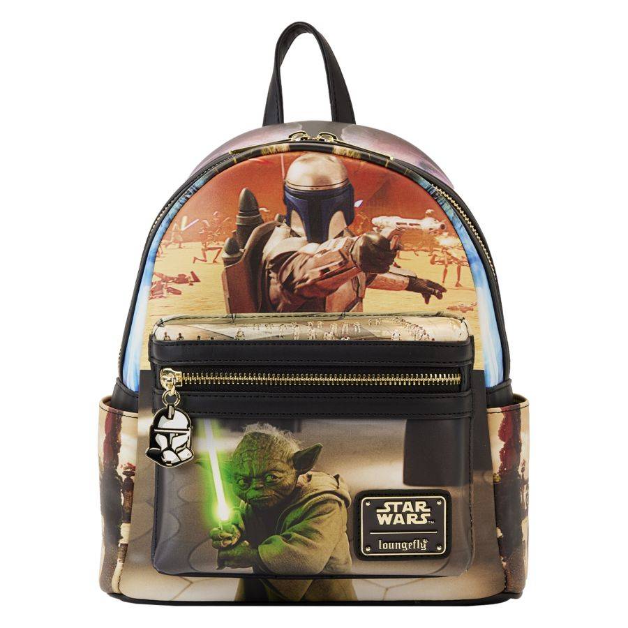 Star Wars Episode II: Attack of the Clones - Scene Mini Loungefly Backpack