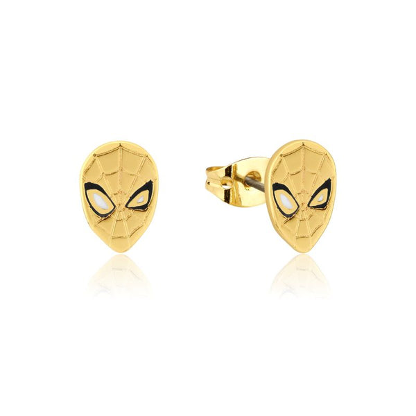 Marvel - Spiderman Sterling Silver Gold Studs