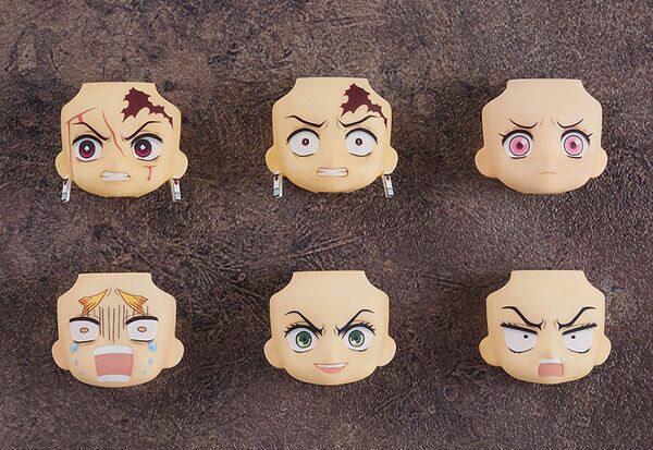 Nendoroid More Face Swap Demon Slayer: Kimetsu no Yaiba 01 (SET OF 6) IN EACH BOX