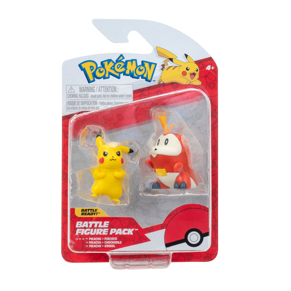 Pokemon Battle Figure Pack Pikachu + Fuecoco