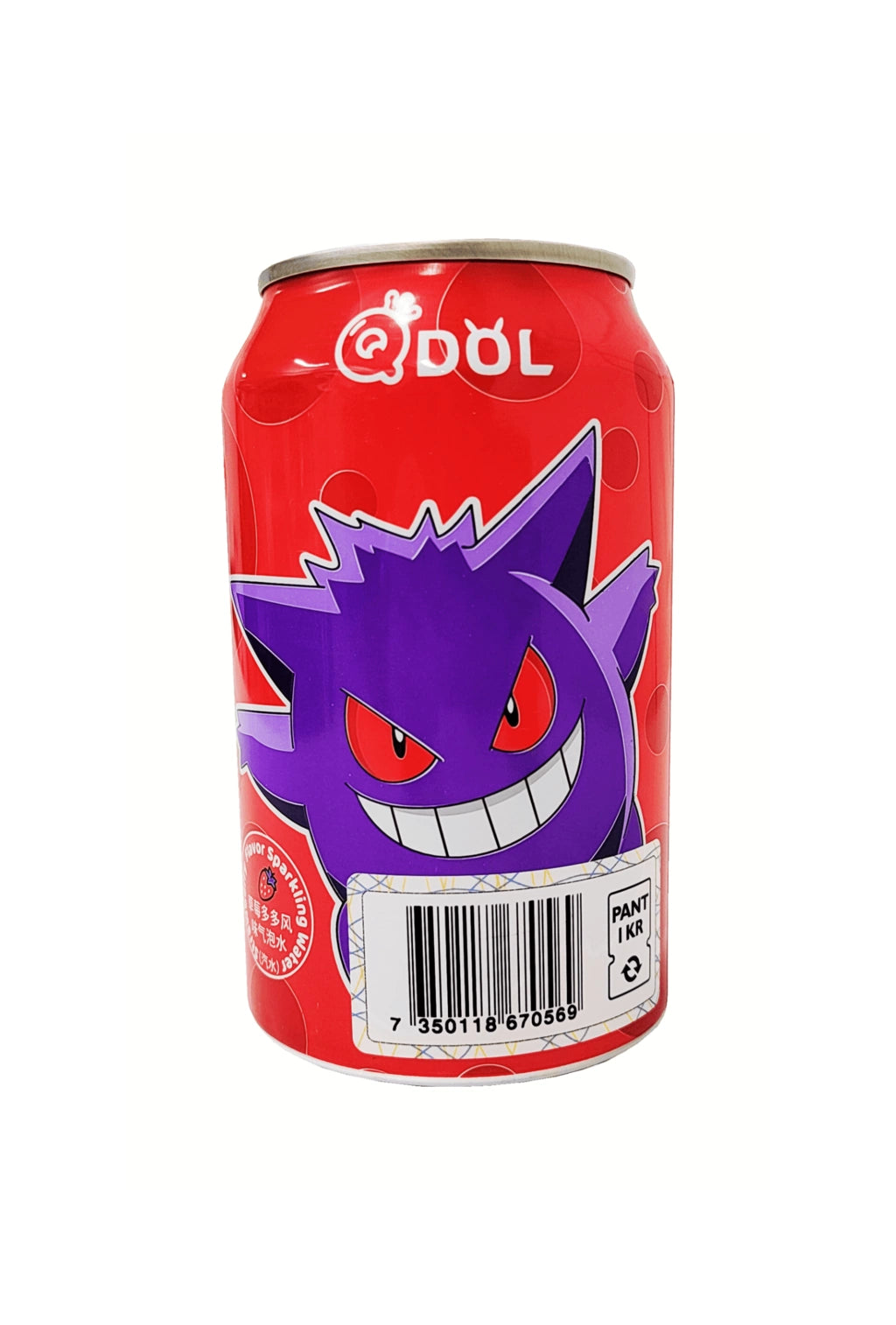 Pokemon Qdol Strawberry Flavour Soft Drink