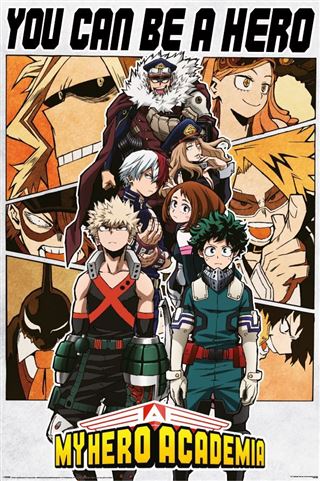 My Hero Academia - Be A Hero Poster