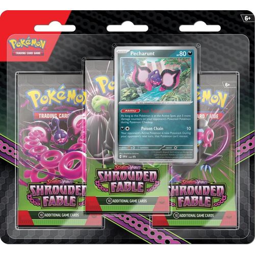 Pokemon TCG SV6.5 Shrouded Fable 3 Pack Blister