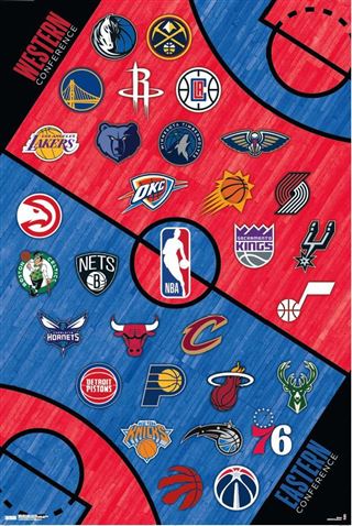 NBA - League Logos 22 Regular Poster