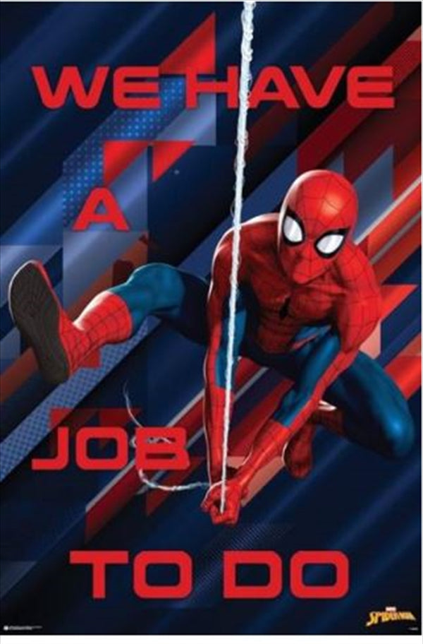 Marvel - Spiderman Job To Do Regular Poster