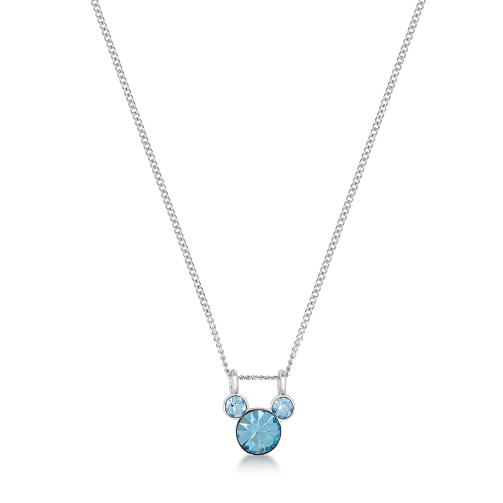 Disney - Mickey March Birthstone Necklace