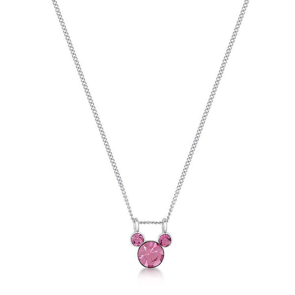 Disney - Mickey Mouse October  Birthstone Necklace