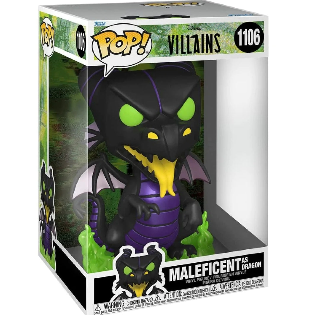 Maleficent as Dragon 10" Villains Pop