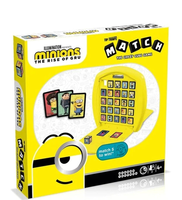 Minions Rise of Gru Top Trumps Match