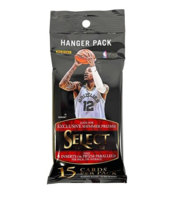Panini Select 2022 NBA Basketball Trading Cards Hanger Pack