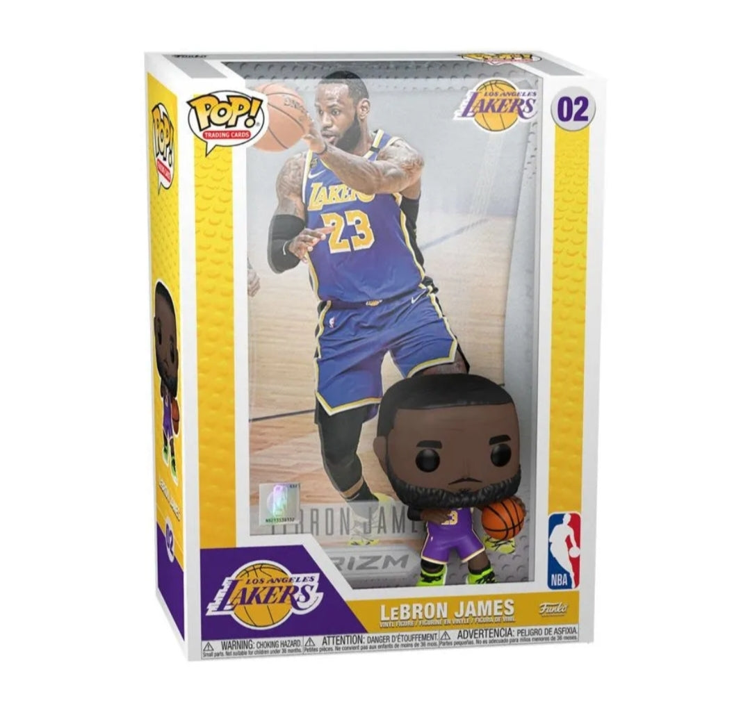 NBA - LeBron James Pop! Vinyl Trading Card